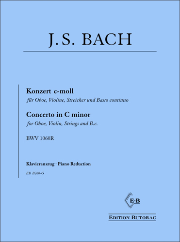 Cover - Bach, Konzert c-moll (BWV 1060R)